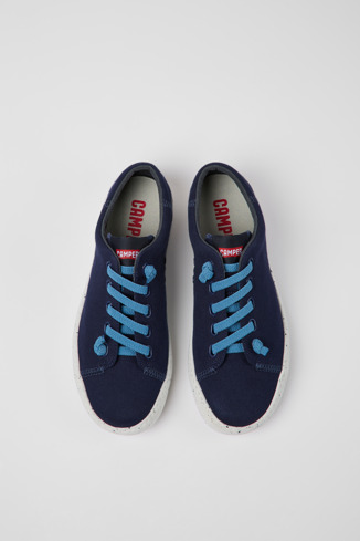 Alternative image of K201517-006 - Peu Touring - Blue textile sneakers for women