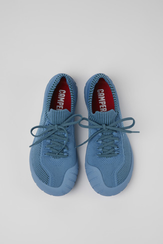 Alternative image of K201521-003 - Path - Blue textile sneakers for women