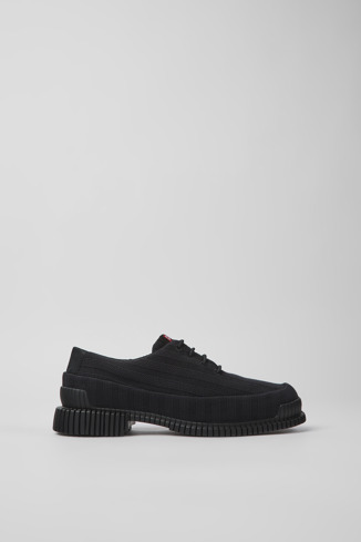 Side view of Pix TENCEL® Black TENCEL™ Lyocell shoes for women