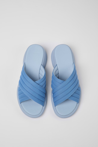 Spiro Sandalias azules de tejido para mujer