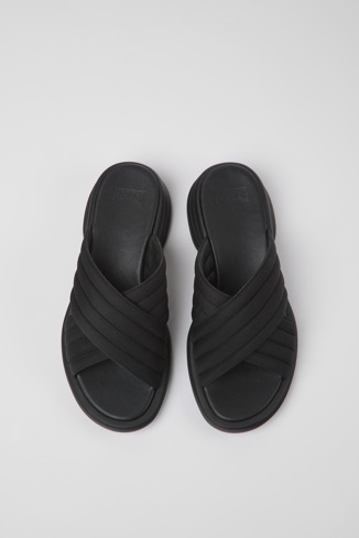 Alternative image of K201539-004 - Spiro - Sandales en tissu noir pour femme