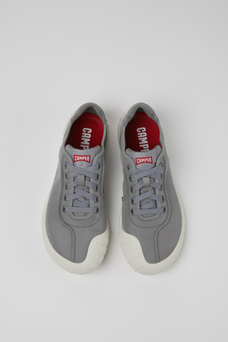 Alternative image of K201542-003 - Path - Gray textile sneakers for women
