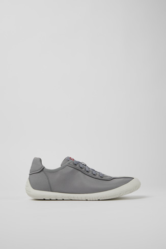 K201542-003 - Path - Gray textile sneakers for women
