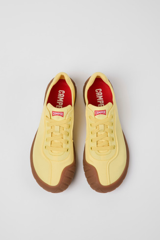 Path Sneakers amarillos de tejido para mujer