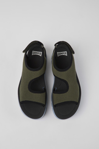 Alternative image of K201544-006 - Oruga Up - Green textile sandals for women