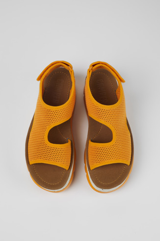Oruga Up Oranje textiel sandaal voor dames