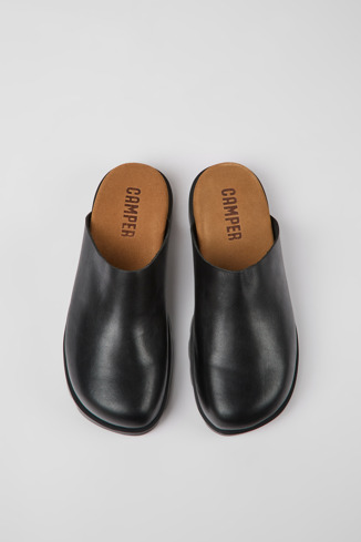 Alternative image of K201545-001 - Brutus Sandal - Socas em couro pretas para mulher