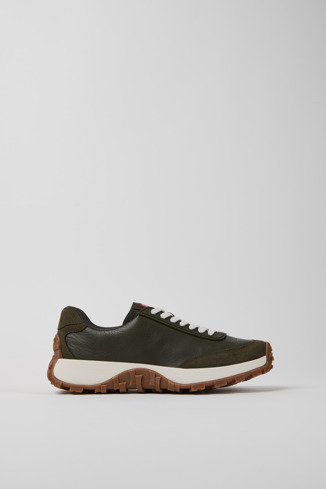 Drift Trail VIBRAM Sneakers in pelle e nubuck verde da donna