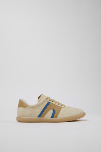 Side view of Pelotas Soller Multicolor Nubuck Women's Sneakers.