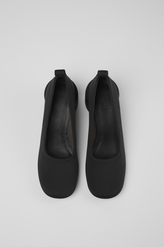 Niki Ballarina de teixit de color negre per a dona