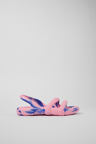 Kobarah Flat Meerkleurige unisex sandalen