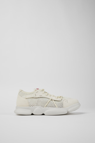 Side view of Karst White TENCEL™ & MIRIUM® Sneaker for Women