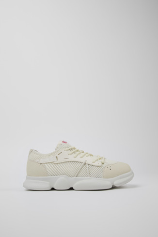 Karst Sorona® Sneaker blanca de tejido para mujer