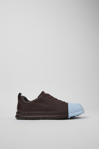 Junction Runner Sneakers in pelle bordeaux da donna