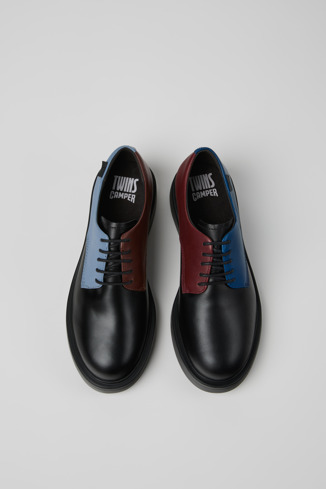 K201684-024 - Twins - Chaussures en cuir multicolores Pour femme.