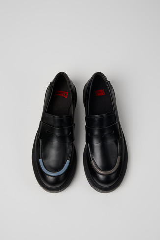 Twins Schwarzer Damenloafer aus Leder