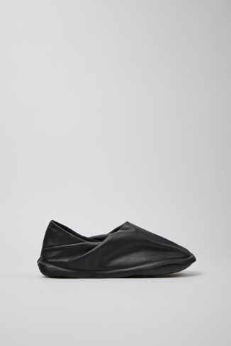 K201849-001 - Camper x ISSEY MIYAKE - Peu Form - Black Leather Women's Shoes.