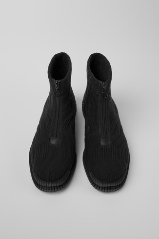Alternative image of K300262-009 - Pix TENCEL - Black zip boots for men