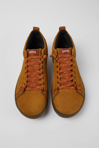 Alternative image of K300285-019 - Peu Pista GORE-TEX - Brown nubuck shoes for men