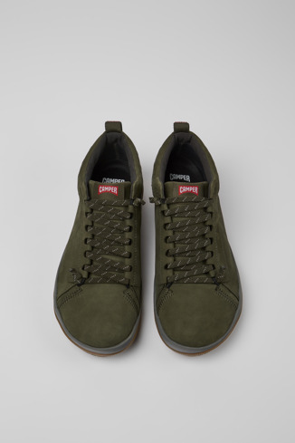 Alternative image of K300285-029 - Peu Pista GORE-TEX - Erkek için yeşil nubuk ayakkabı