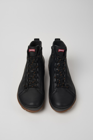 Peu Pista Bottines en cuir noir pour homme