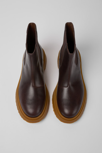 Alternative image of K300359-005 - Walden - Dark brown leather boots for men