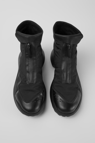 Alternative image of K300372-005 - CRCLR GORE-TEX - Breathable men's black textile ankle boots