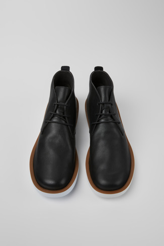 Alternative image of K300378-008 - Wagon - Black leather men's shoes