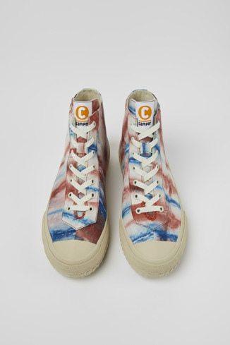 Alternative image of K300379-013 - Camper x EFI - Multicolored organic cotton sneakers for men