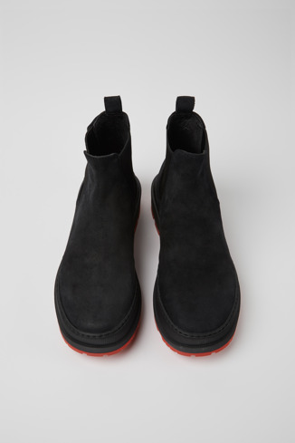 Alternative image of K300435-001 - Brutus Trek MICHELIN - Black nubuck ankle boots for men