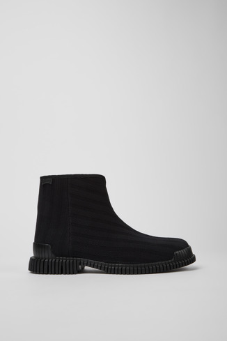 K300459-003 - Pix TENCEL® - Black TENCEL™ Lyocell boots for men
