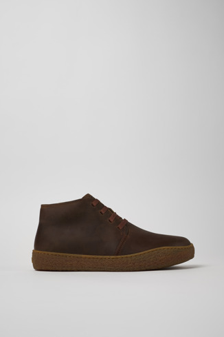 Peu Terreno Desert boots en nubuck marron pour homme