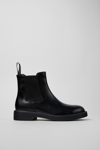 Dean Bottines en cuir noir pour homme