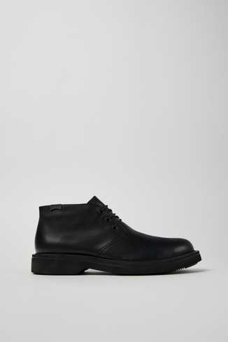 Norman Bottines en cuir noir pour homme