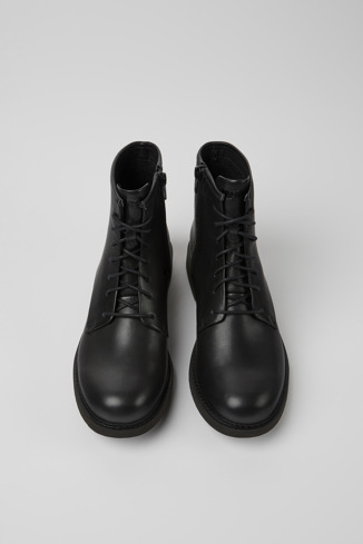 Alternative image of K400245-004 - Neuman - Women's smart black lace up ankle boot