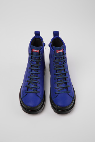 Brutus Blaue Damenstiefelette aus MIRUM®