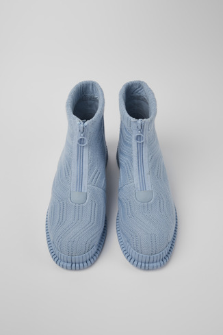 Alternative image of K400356-013 - Pix - Light blue ankle boots for women