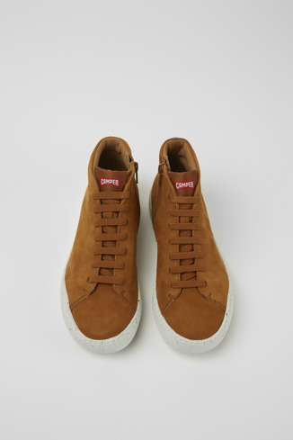 Alternative image of K400422-014 - Peu Touring - Brown nubuck sneakers for women