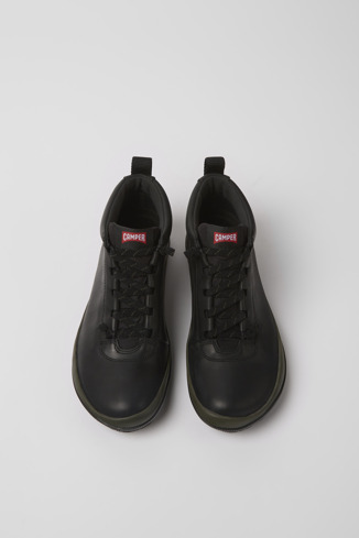 Alternative image of K400481-014 - Peu Pista GORE-TEX - Black leather sneakers for women