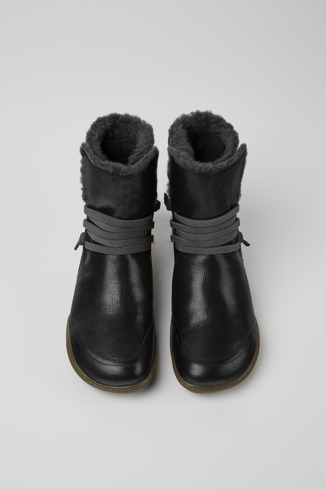 Alternative image of K400505-001 - Peu - Dark grey mid boot for women