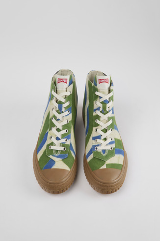 Alternative image of K400541-023 - Camper x EFI - Multicolored organic cotton sneakers for women