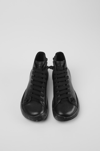 Alternative image of K400570-001 - Peu Stadium - 女款黑色皮革踝靴