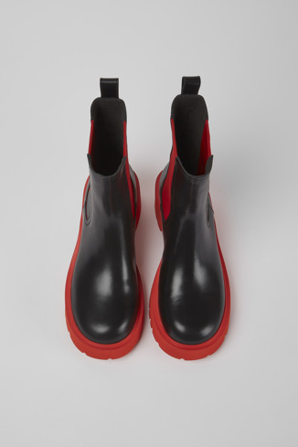 Alternative image of K400575-004 - Milah - Black leather boots for women