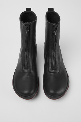 Alternative image of K400595-001 - Peu Pista GORE-TEX - Bottes à zip en cuir noir