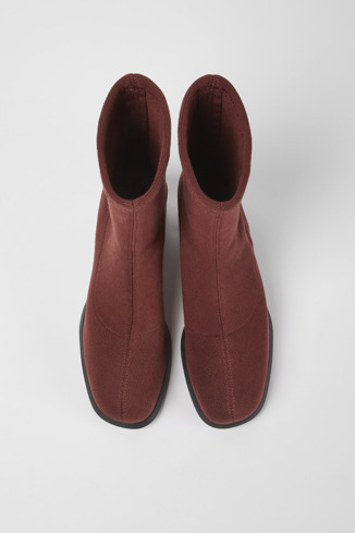 Alternative image of K400612-002 - Meda TENCEL - Burgundy boots for women