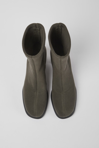 Alternative image of K400612-003 - Meda TENCEL - Green boots for women