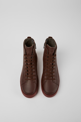 Alternative image of K400613-002 - Runner Up - Dark brown leather ankle boots