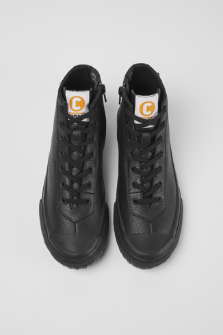 Alternative image of K400614-001 - Camaleon - Black leather boots for women