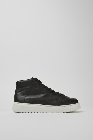 K400648-002 - Runner K21 - Black leather sneakers for women