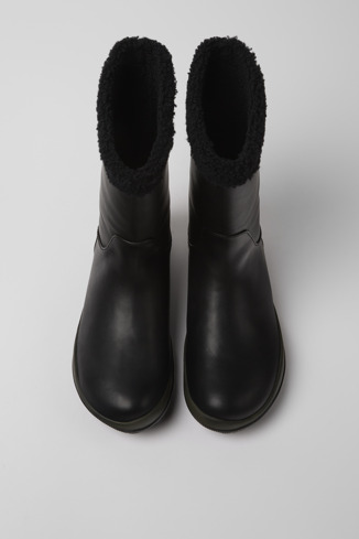 Alternative image of K400649-001 - Peu Pista GORE-TEX - Bottes en cuir noir pour femme